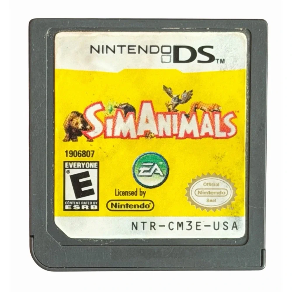 Sim Animals (Nintendo DS) - Cart Only - Tested & Works